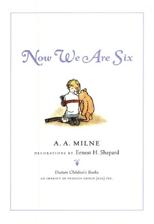 [Winnie-the-Pooh 04] • Now We Are Six
